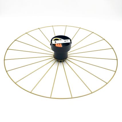 Wandleuchte MONTANA 1xE27/15W/230V d 45 cm golden