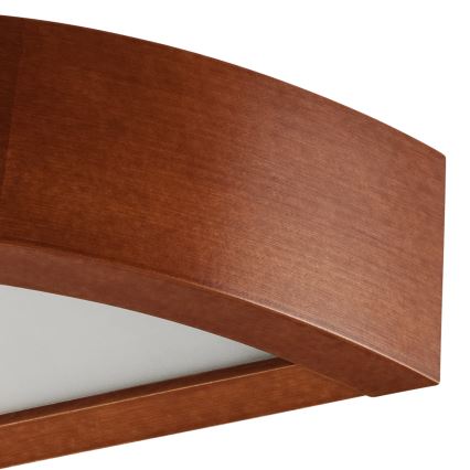 Wandleuchte NATURAL 1xE27/60W/230V Kiefer/Braun