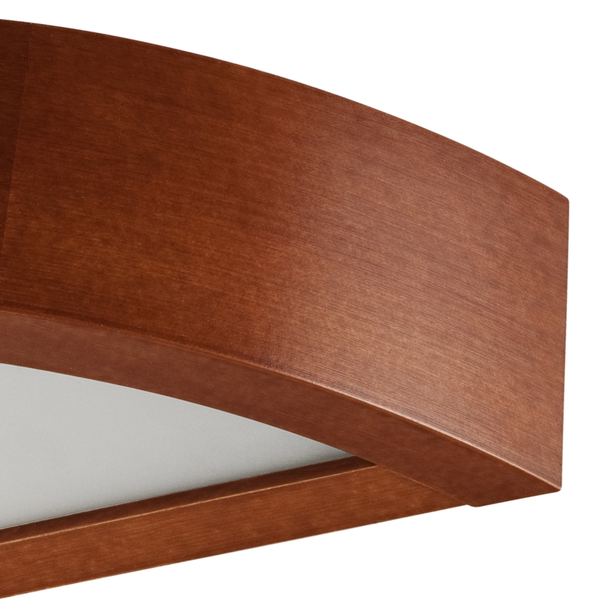 Wandleuchte NATURAL 1xE27/60W/230V Kiefer/Braun