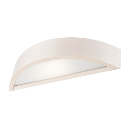 Wandleuchte NATURAL 1xE27/60W/230V Kiefer/Cremefarben