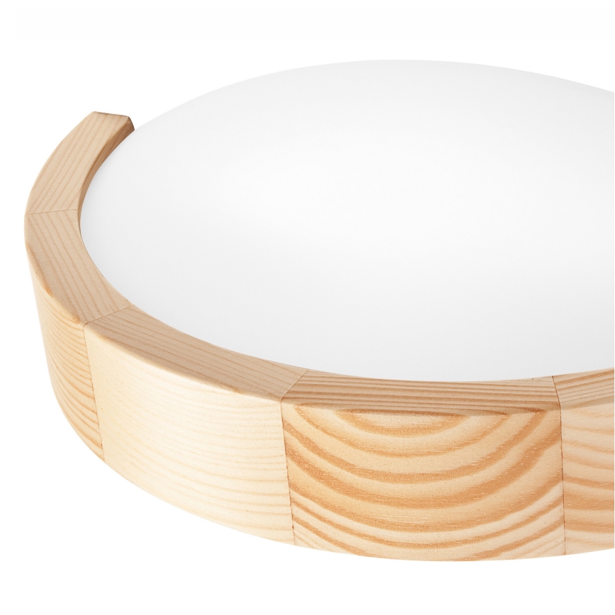 Wandleuchte NATURAL SLIM 1xE27/60W/230V Kiefer