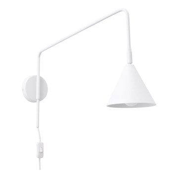 Wandleuchte NOX 1xE14/10W/230V weiß