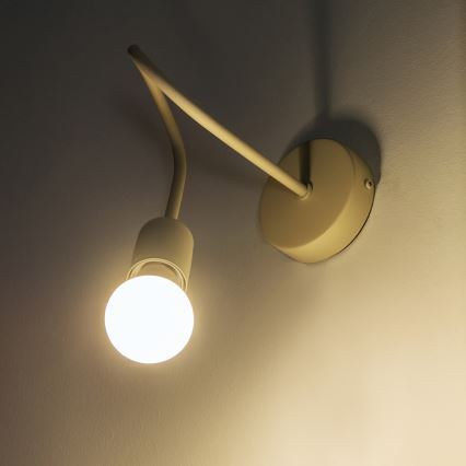 Wandleuchte OXFORD 1xE27/15W/230V cremefarben