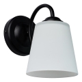 Wandleuchte PAFOS 1xE27/15W/230V schwarz