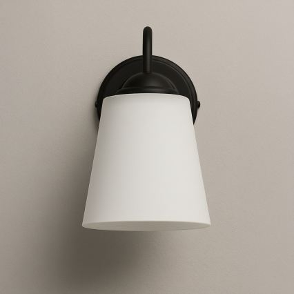 Wandleuchte PAFOS 1xE27/15W/230V schwarz