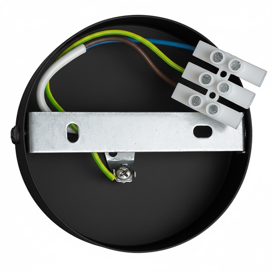 Wandleuchte PAFOS 1xE27/15W/230V schwarz