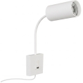Wandleuchte PUNTO mit USB 1xGU10/9W/230V weiß