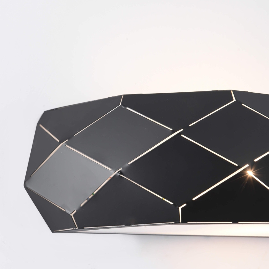 Wandleuchte REUS 1xE27/40W/230V schwarz