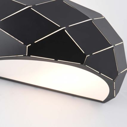 Wandleuchte REUS 1xE27/40W/230V schwarz