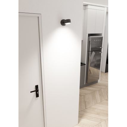 Wandleuchte SORA 1xGX53/12W/230V schwarz
