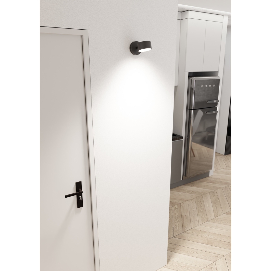 Wandleuchte SORA 1xGX53/12W/230V schwarz