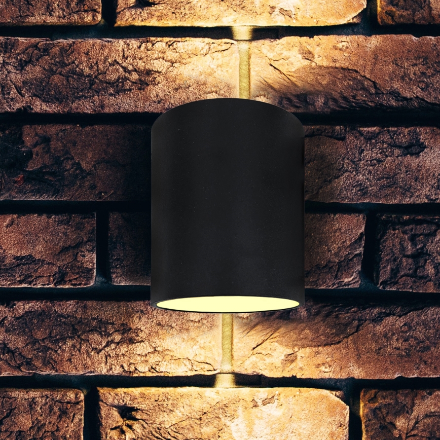 Wandleuchte SQUALLA TUBA 1xG9/50W/230V schwarz/golden