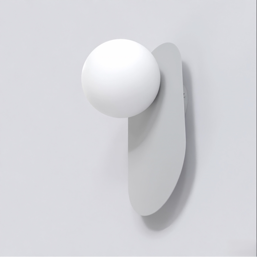 Wandleuchte VIVA 1xG9/8W/230V grau