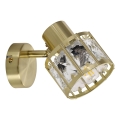 Wandleuchte ZAHARA 1xE27/10W/230V, goldfarben