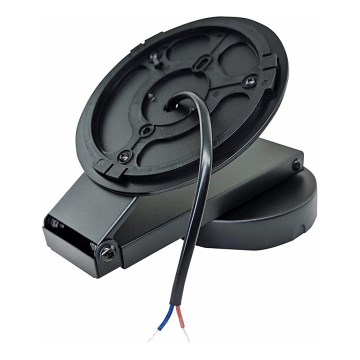 Wandmontierter, verstellbarer Montagehalter VARIO schwarz