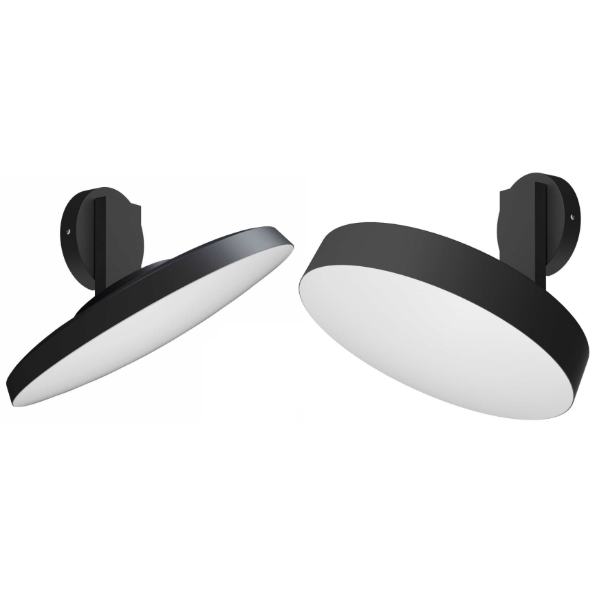 Wandmontierter, verstellbarer Montagehalter VARIO schwarz