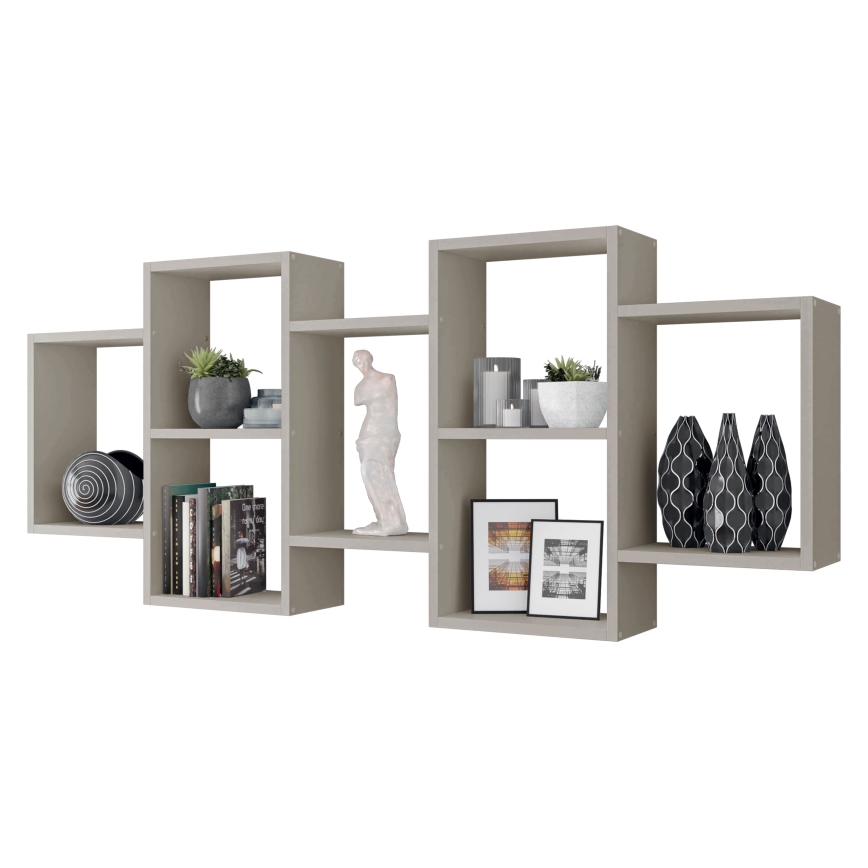 Wandregal TRIO 65x161 cm Kaschmir
