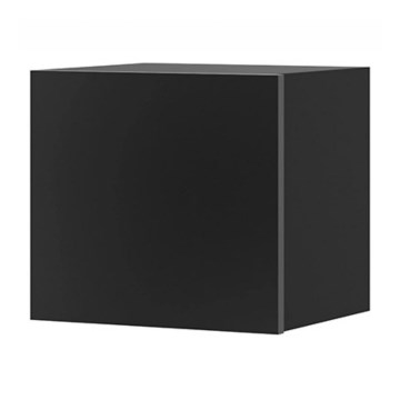 Wandschrank PAVO 34x34 cm glänzend schwarz