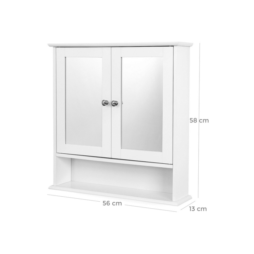Wandschrank SIERA, weiß