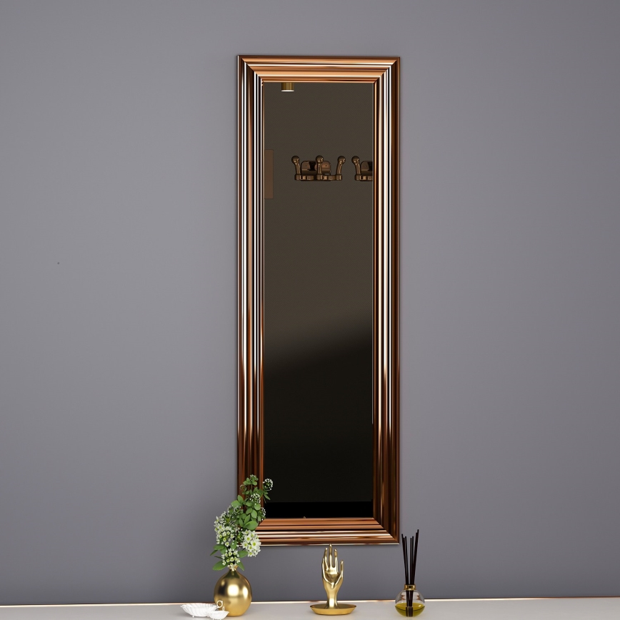 Wandspiegel BOSS 90x30 cm bronzen