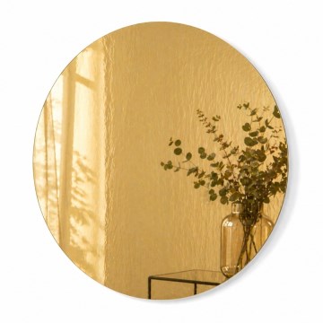 Wandspiegel HOUSEVITAMIN Ø 30 cm goldfarben