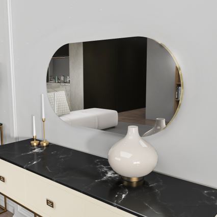 Wandspiegel RIORS 85x45 cm golden