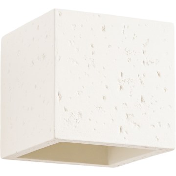 Wandspot QUAD 1xG9/8W/230V Beton/Creme