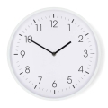Wanduhr, Ø 30,8 cm, 1× AA, weiß