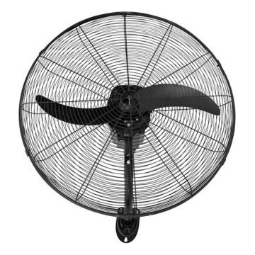 Wandventilator 115W/230V Ø 66 cm schwarz + Fernbedienung