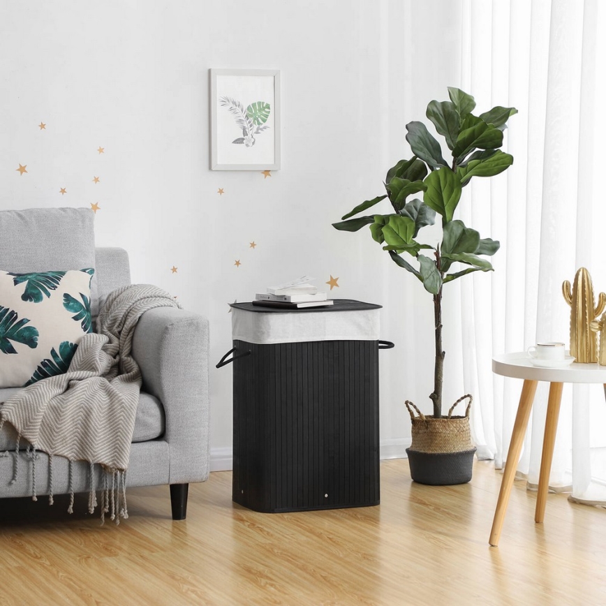 Wäschekorb GUS schwarz