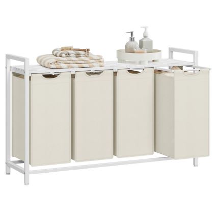 Wäschekorb REX weiß