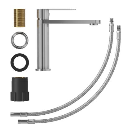 Waschtischarmatur TARNBY 17,3 cm, Hochglanz-Chrom