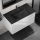 Waschtischunterschrank mit Waschbecken KENWOOD 91 cm weiß/schwarz