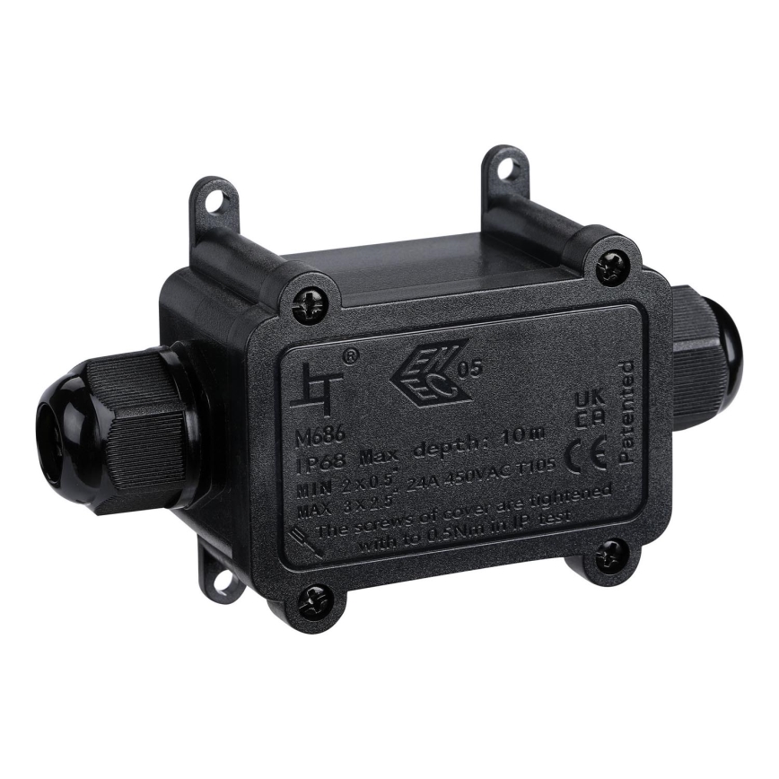 Wasserdichte Anschlussdose 24A/230V IP68