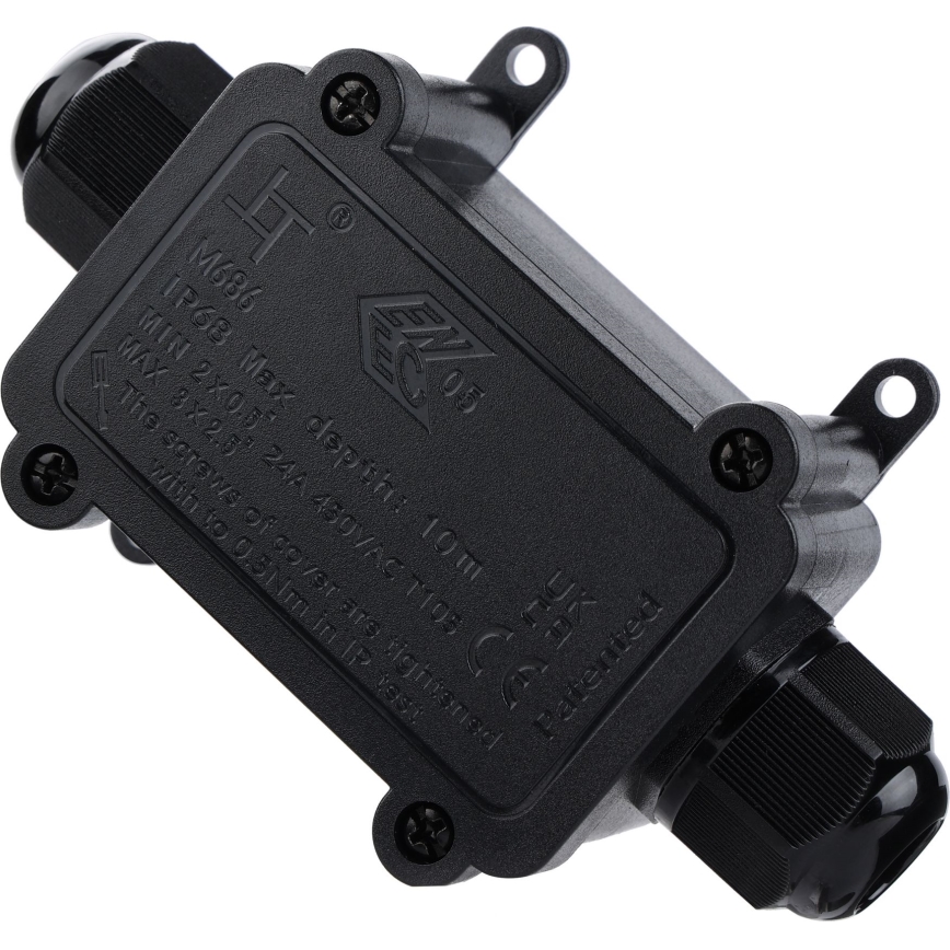 Wasserdichte Anschlussdose 24A/230V IP68
