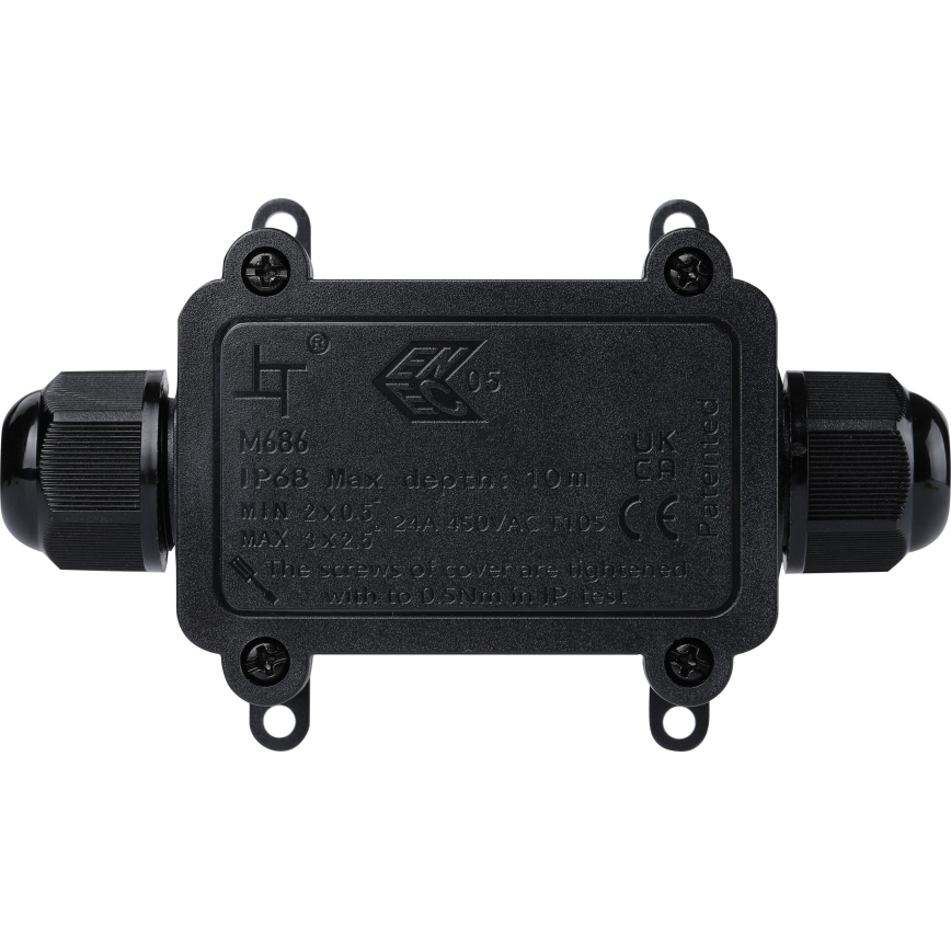 Wasserdichte Anschlussdose 24A/230V IP68