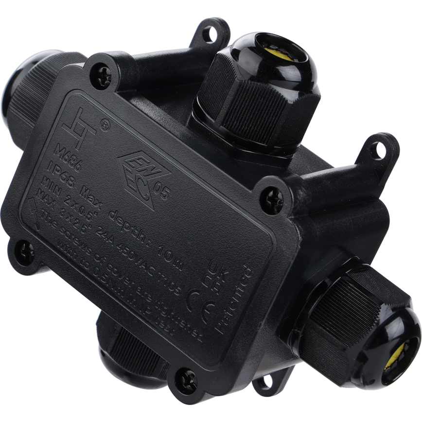 Wasserdichte Anschlussdose 24A/230V IP68