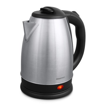 Wasserkocher 1,8 l 1500W/230V matt Chrom/schwarz