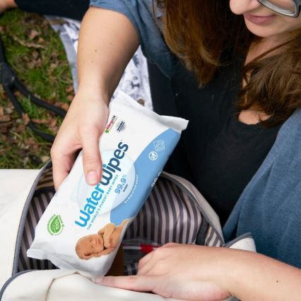 WaterWipes - SET 9x Salviette umidificate senza plastica 60 pz (540 pcs)