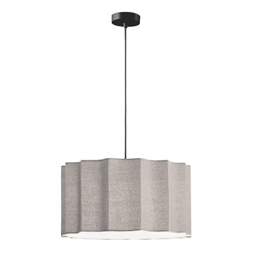 WAVY Hängeleuchte mit Kabelaufhängung 1xE27/14W/230V grau
