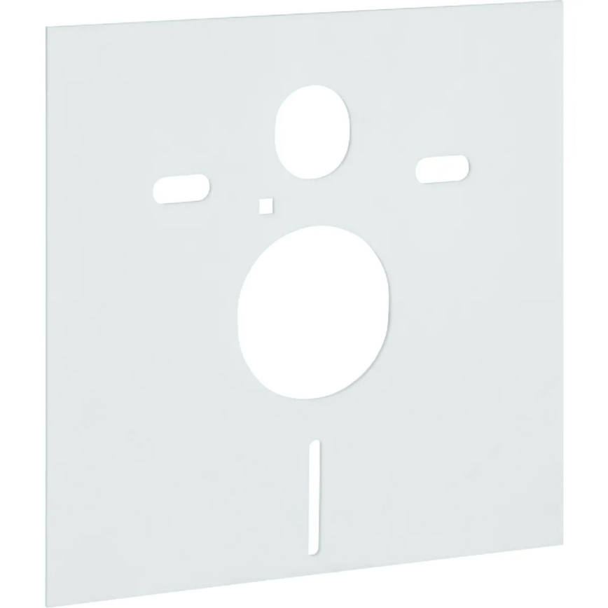 WC sospeso CITY OVAL + sedile WC SoftClose CITY OVAL + placca di comando SIGMA + modulo da incasso + guarnizione isolante