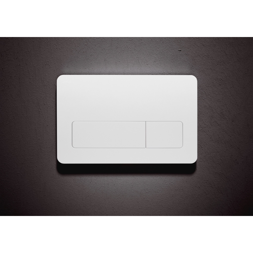 WC sospeso MIO Rimless + sedile WC SoftClose MIO + pulsante di scarico DUAL + modulo da incasso + guarnizione isolante