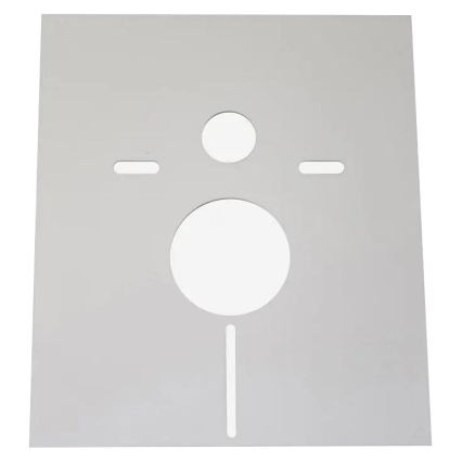 WC suspendu ARCHITECTURA + abattant SoftClose ARCHITECTURA + plaque de commande VICONNECT + module encastré VICONNECT + patin isolant VICONNECT