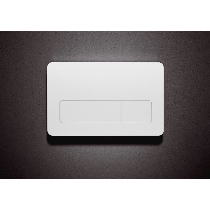 WC suspendu MIO Vortex + abattant WC SoftClose MIO + plaque de commande DUAL + module encastré + plaque isolante