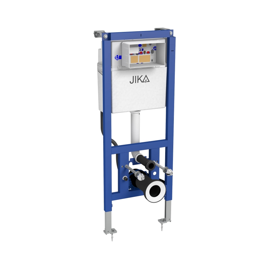WC suspendu MIO Vortex + abattant WC SoftClose MIO + plaque de commande DUAL + module encastré + plaque isolante
