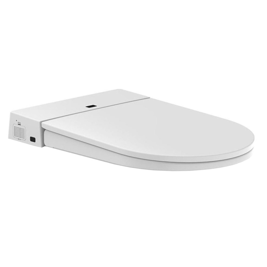 WC suspendu avec bidet intégré TISVILDELEJE 1600W/230V + abattant WC SoftClose à fermeture douce + bouton de chasse SIGMA + module encastré + patin isolant + télécommande