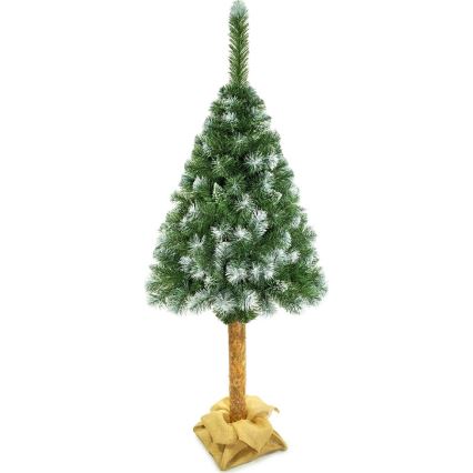 Weihnachtsbaum auf einem Baumstamm 220 cm Kiefer