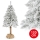 Weihnachtsbaum auf einem Baumstamm NATURAL WITH SNOW 120 cm Fichte