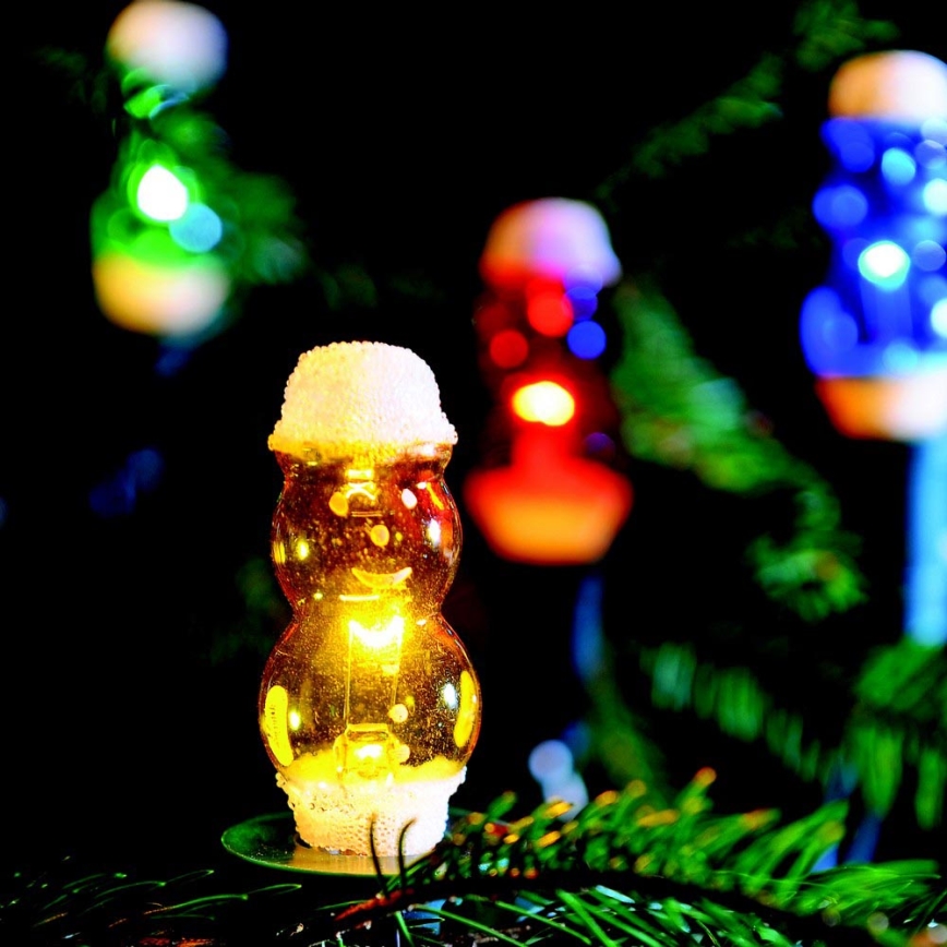 Weihnachtskette 7,7 m FIGURINE 12xE10/230V, hergestellt in Europa
