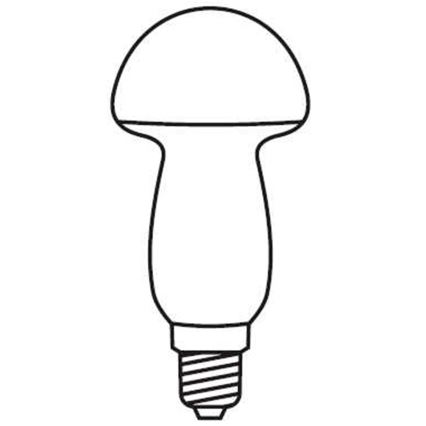 Weihnachtskette 7,7 m TOADSTOOL 12xE10/230V rot, hergestellt in Europa